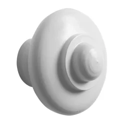 Geen Knop Lydia wit 42 mm