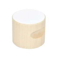 Siro Knop Mats wit 48mm
