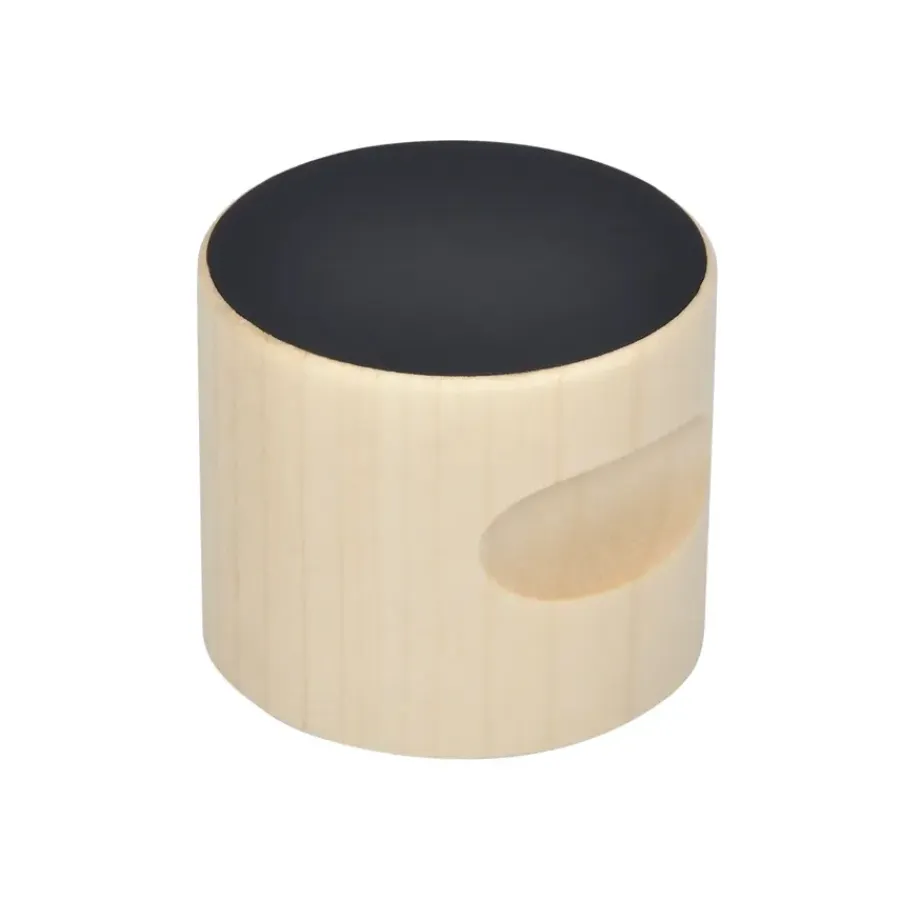 Siro Knop Mats zwart 48mm