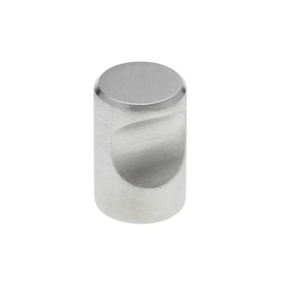 Siro Knop Noa rvs 15mm