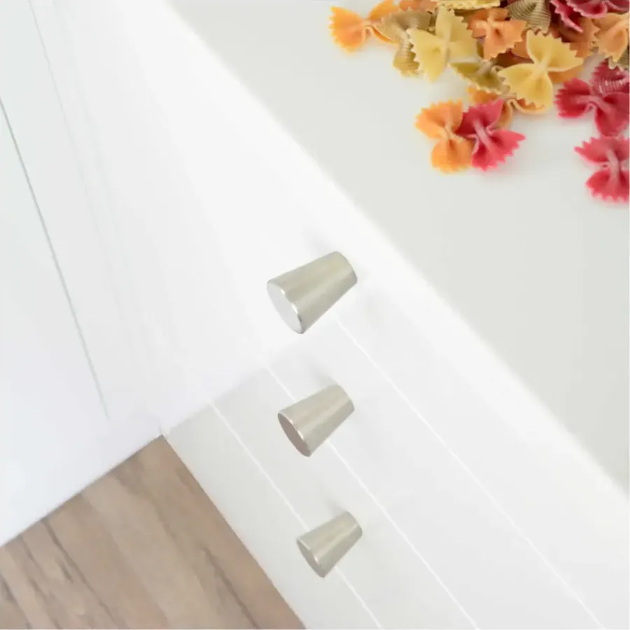Siro Knop Phoebe rvs 29mm
