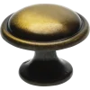 Siro Knop Quinty messing antiek 29mm