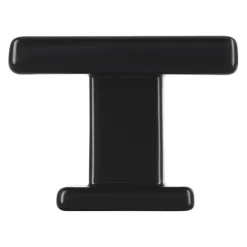 Siro Knop Saar zwart 30mm