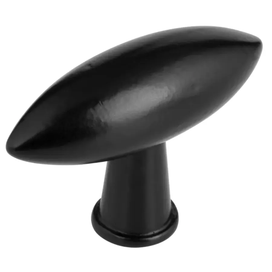 Geen Knop Senna zwart 55mm