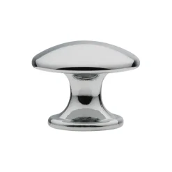 Siro Knop Sophia chroom glans 25mm