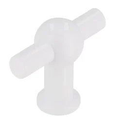 Siro Knop Thea wit 50mm