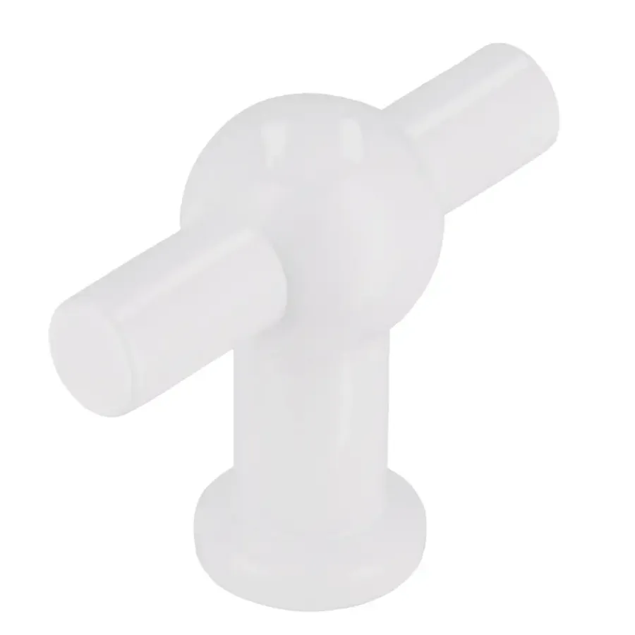 Siro Knop Thea wit 50mm
