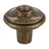 Siro Knop Violet messing antiek 31mm