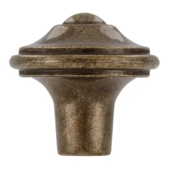 Siro Knop Violet messing antiek 31mm