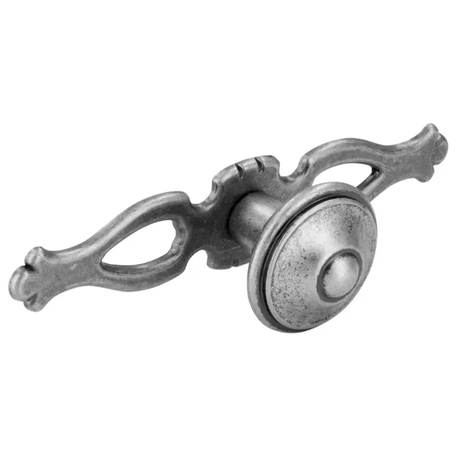 Siro Knop Violet tin look 108mm