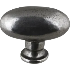 Geen Knop Warwick tin look 40mm