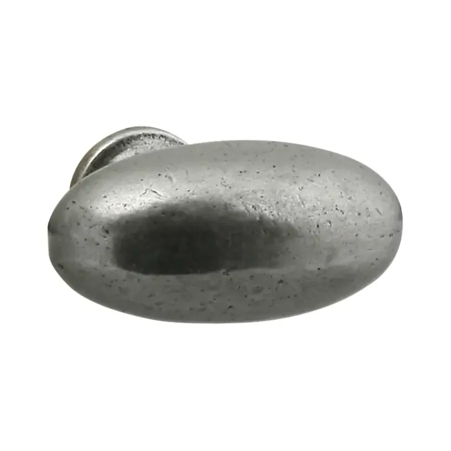 Geen Knop Warwick tin look 40mm