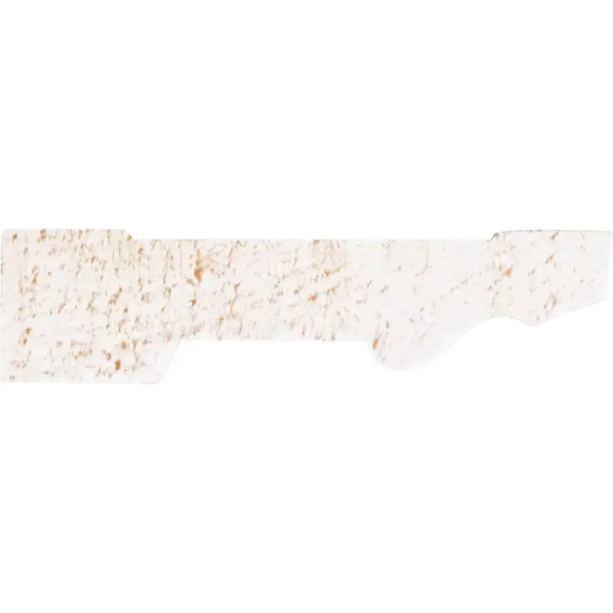 Koplat grenen gegrond 15x57 mm, lengte 270 cm