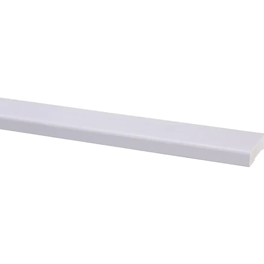 Koplat grenen schuin gegrond 12x45 mm, lengte 270 cm
