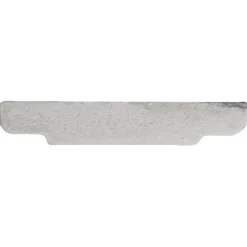 Koplat MDF klassiek wit gegrond 12x68mm 270cm