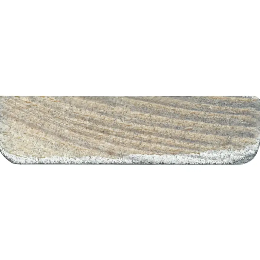 Koplat recht grenen zwart gelakt 12x45mm 270cm