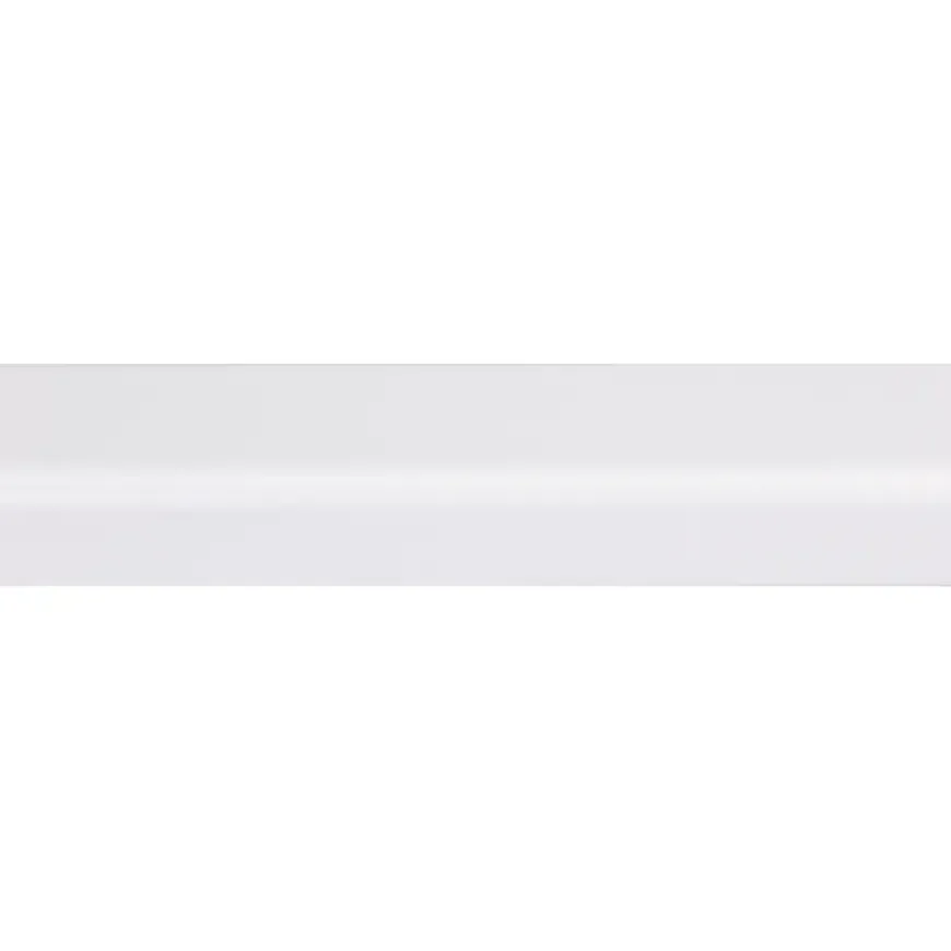 Koplat schuin grenen wit gelakt 12x34mm 270cm