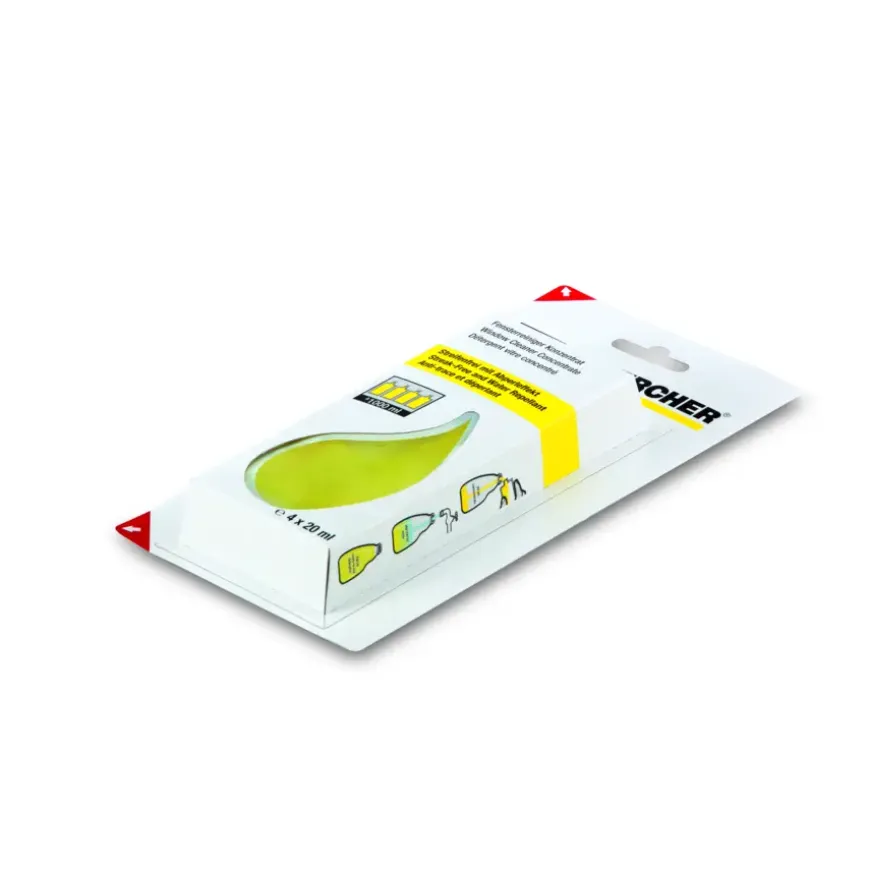 Kärcher reinigingsmiddel concentraat Window Vac 20 ml 4 stuks