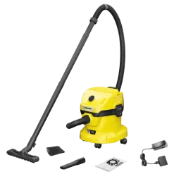 Kärcher 18V alleszuiger WD02 12L (incl. accu 2.0Ah + lader)