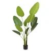 Geen Kunstplant Strelitzia in pot groen - h150xd25cm