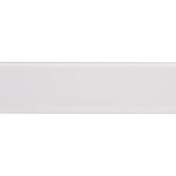 Kunststof afwerkprofiel wit zelfklevend 40x4 mm lengte 260 cm