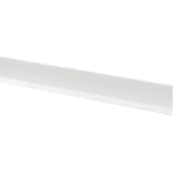 Kunststof afwerkprofiel 30x2,5 mm lengte 260 cm