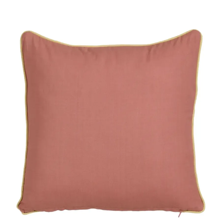 Geen Kussen aap oranje - l45xb45xh10cm