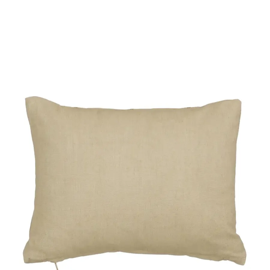 Geen Kussen block beige - l35xb25xh10cm