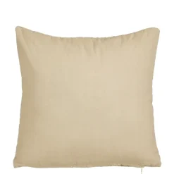 Geen Kussen bloem beige - l45xb45xh10cm