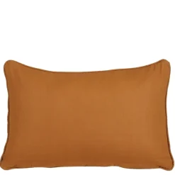 Geen Kussen bloem bruin - l55xb35xh10cm