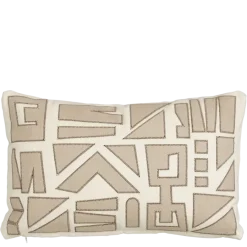 Geen Kussen graphic beige - l55xb35xh10cm