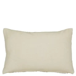 Geen Kussen graphic beige rood 55 x 35 cm