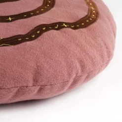Geen Kussen graphic hart roze Ø 40 cm