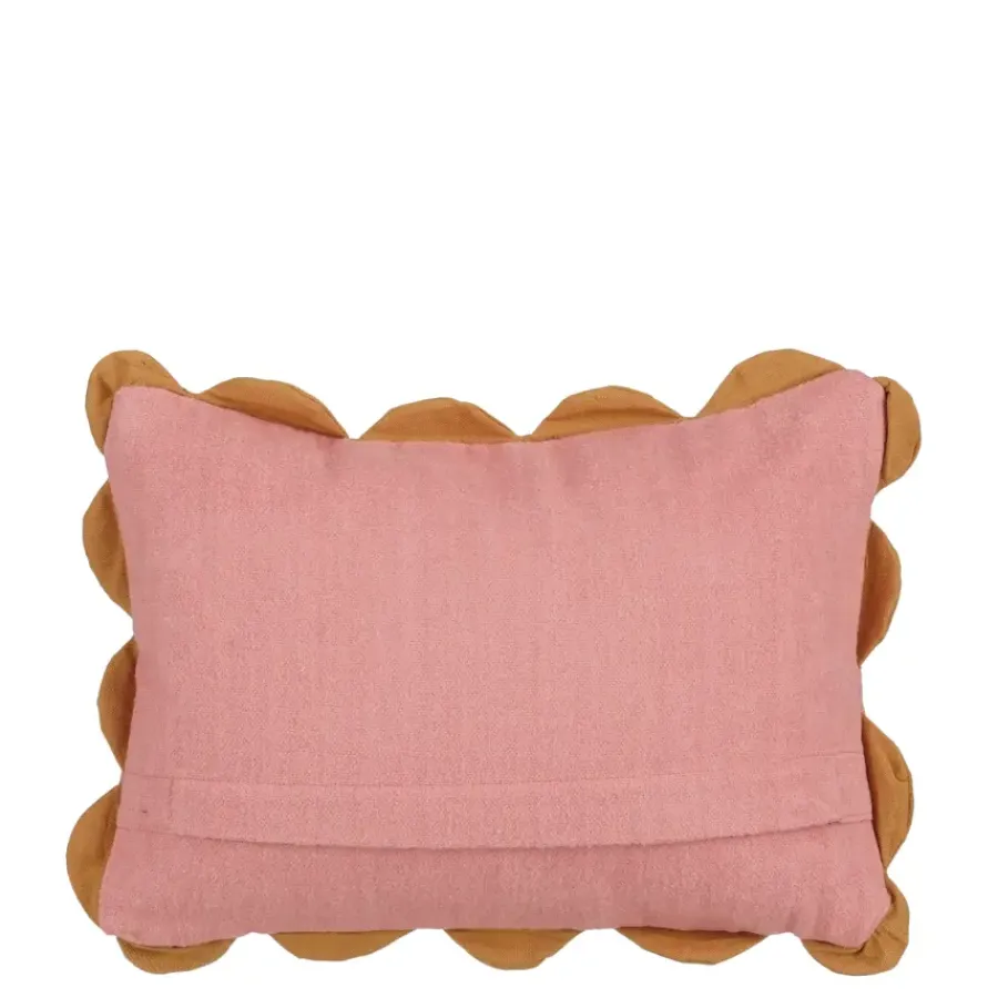 Geen Kussen hart l.roze - l35xb25xh10cm