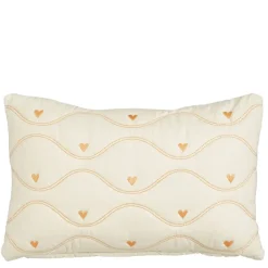 Geen Kussen hart oranje - l55xb35xh10cm