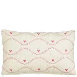 Geen Kussen hart roze - l55xb35xh10cm