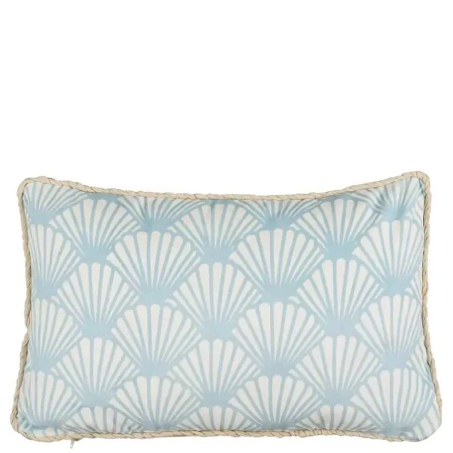 Geen Kussen licht blauw - l55xb35xh10cm