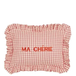 Geen Kussen Ma Cherie roze - l35xb25xh10cm
