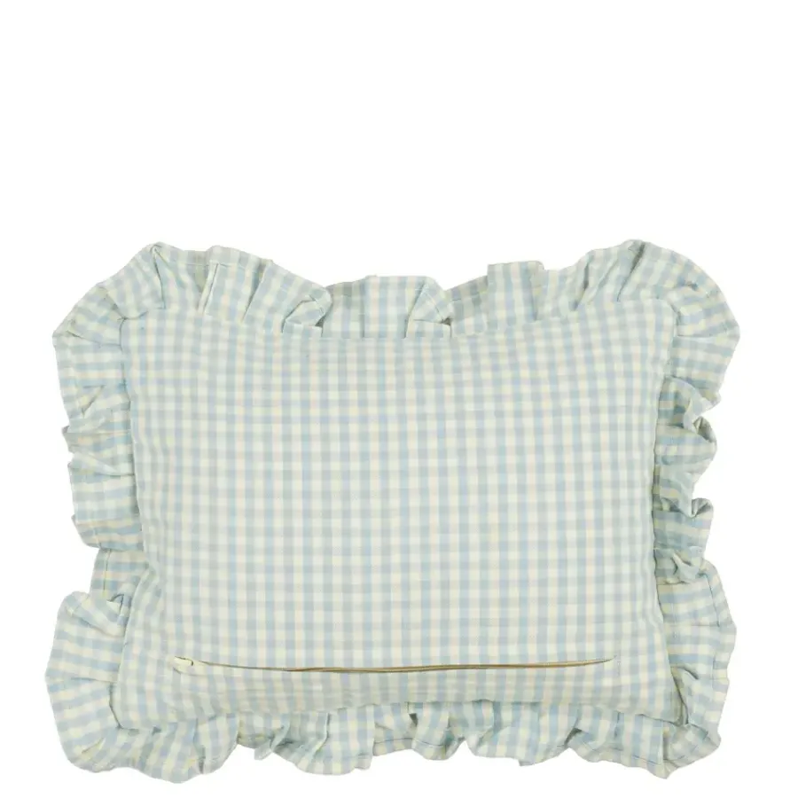 Geen Kussen Oh La La l.blauw - l35xb25xh10cm