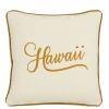 Geen Kussen oker Hawaii - l45xb45xh10cm