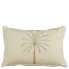 Geen Kussen palmboom off white - l55xb35xh10cm