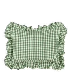Geen Kussen Paris groen - l35xb25xh10cm