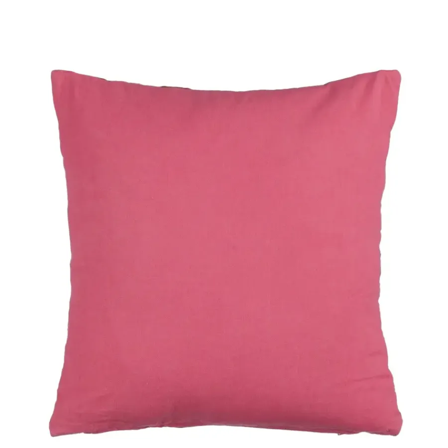 Geen Kussen roze waves - l45xb45xh10cm