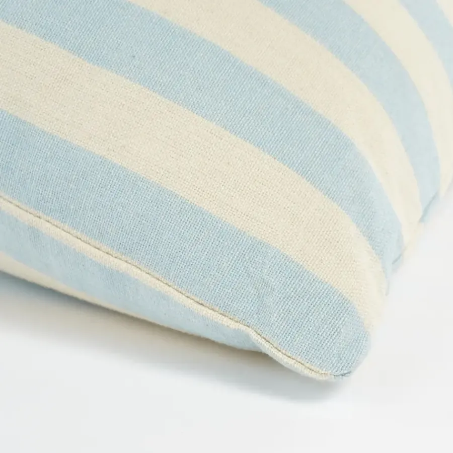 Geen Kussen slippers l.blauw - l55xb35xh10cm
