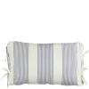 Geen Kussen streep blauw - l55xb35xh10cm