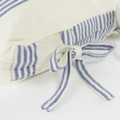 Geen Kussen streep blauw - l55xb35xh10cm