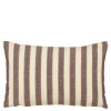 Geen Kussen streep d.bruin - l55xb35xh10cm