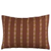 Geen Kussen streep donker bruin - l70xb50xh10cm