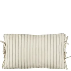 Geen Kussen streep donker bruin - l55xb35xh10cm