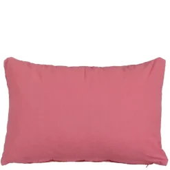 Geen Kussen streep d.roze - l55xb35xh10cm